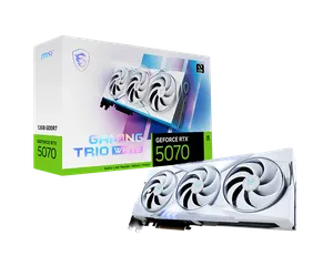 GeForce RTX 5070 12G GAMING TRIO WHITE